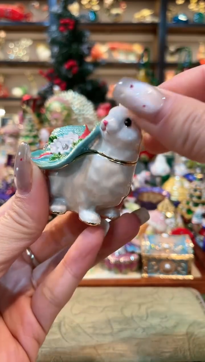 【闪购商品】精致珐琅彩首饰盒