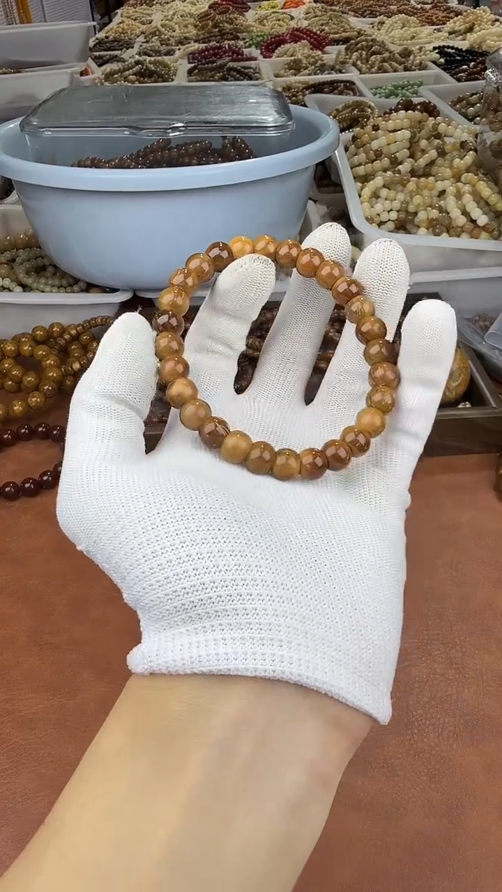 手串库克库克10mm碗肠·有棕眼线