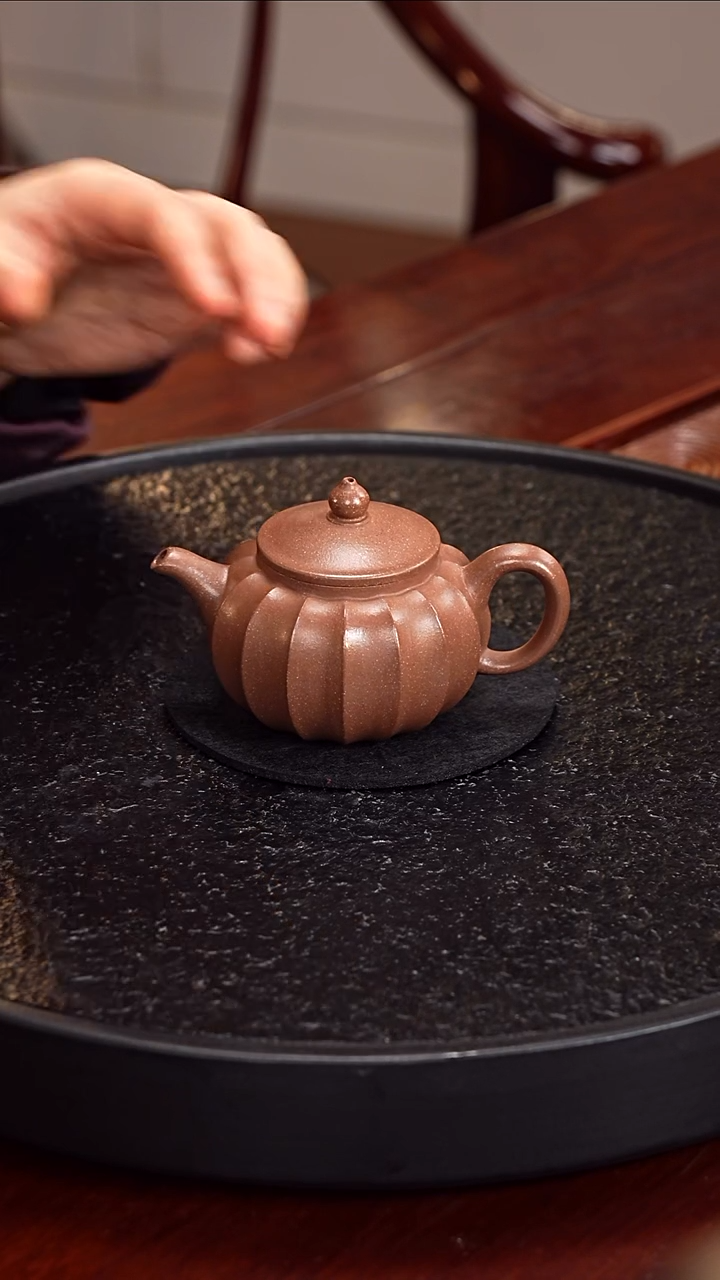 茶壶紫砂GF 紫砂壶11 桃花泥 180毫升