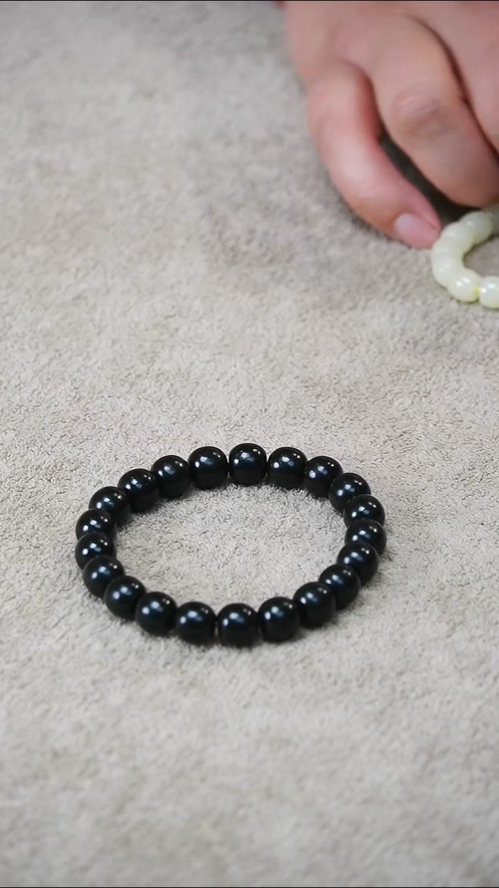 未镶嵌和田玉手链和田玉 卡10