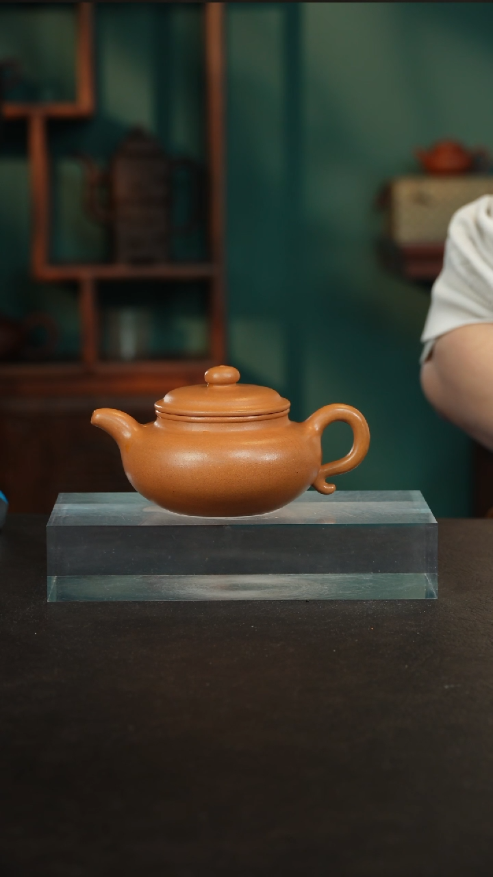 【闪购商品】紫砂茶壶25黄金段仿古