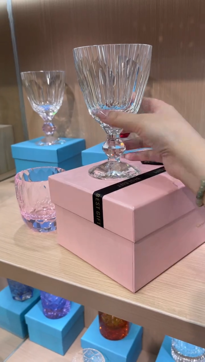 直播间单只 透色高脚杯