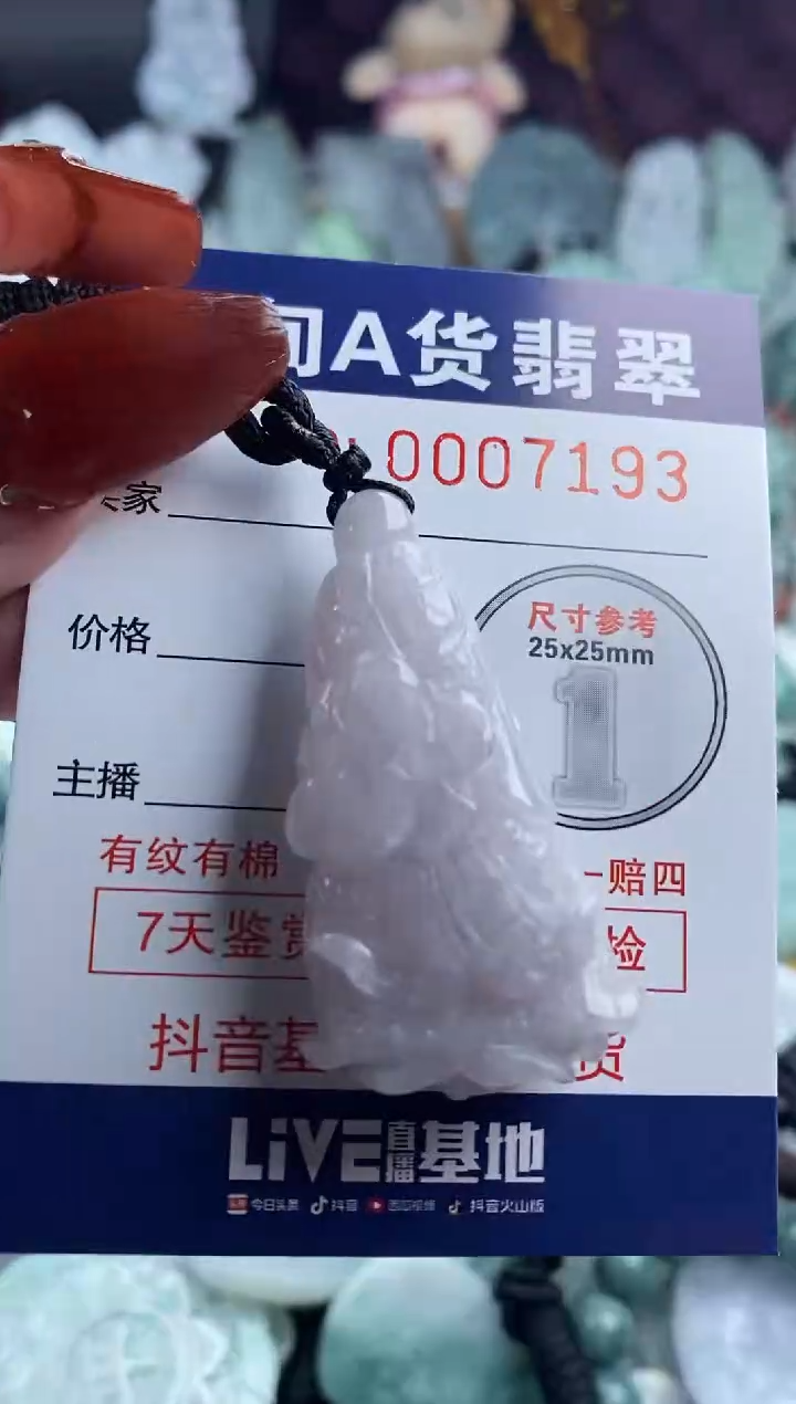 【闪购商品】翡翠吊坠(不含链)未镶嵌1