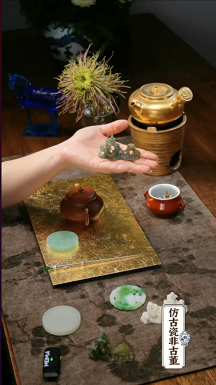 小绿山摆件发货反应