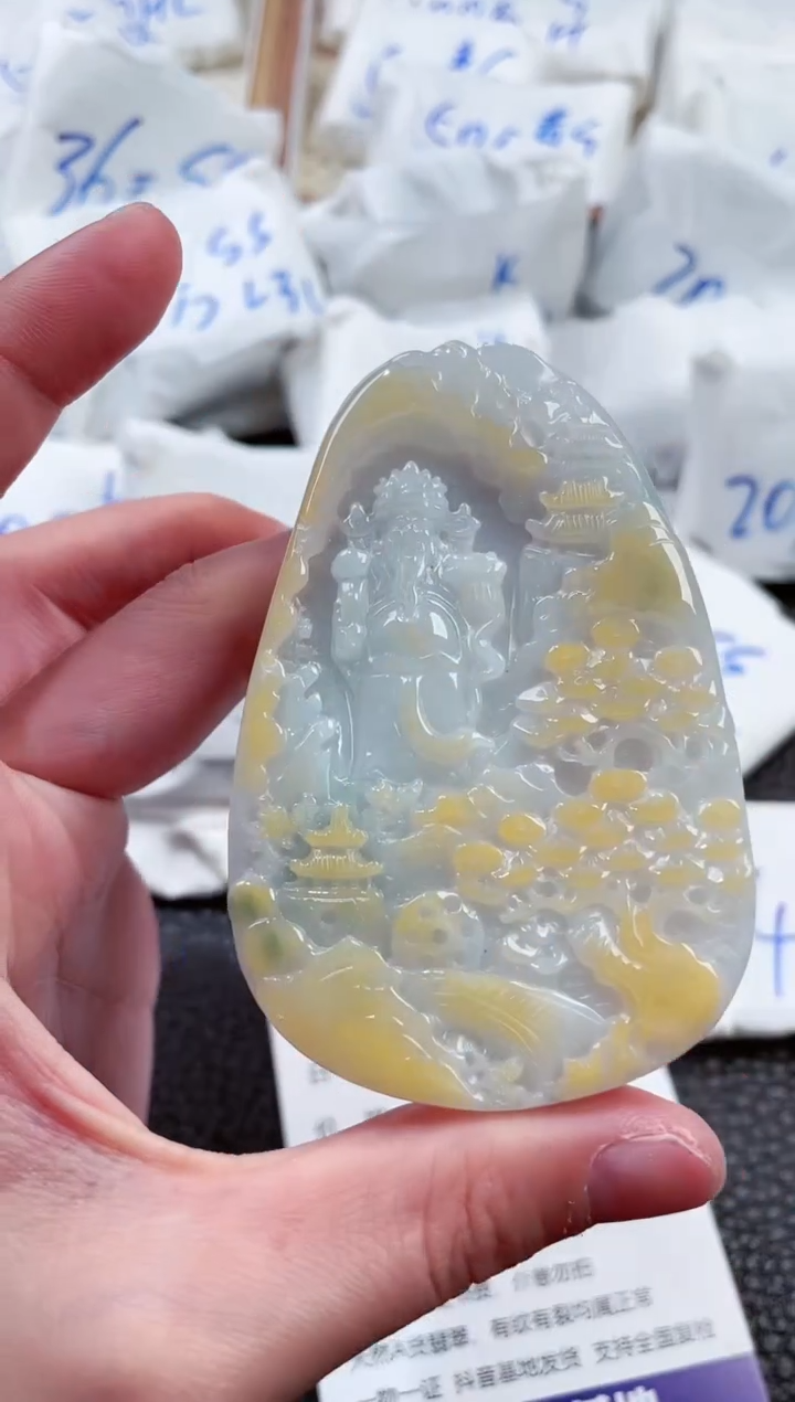 【闪购商品】翡翠颈饰未镶嵌000019238