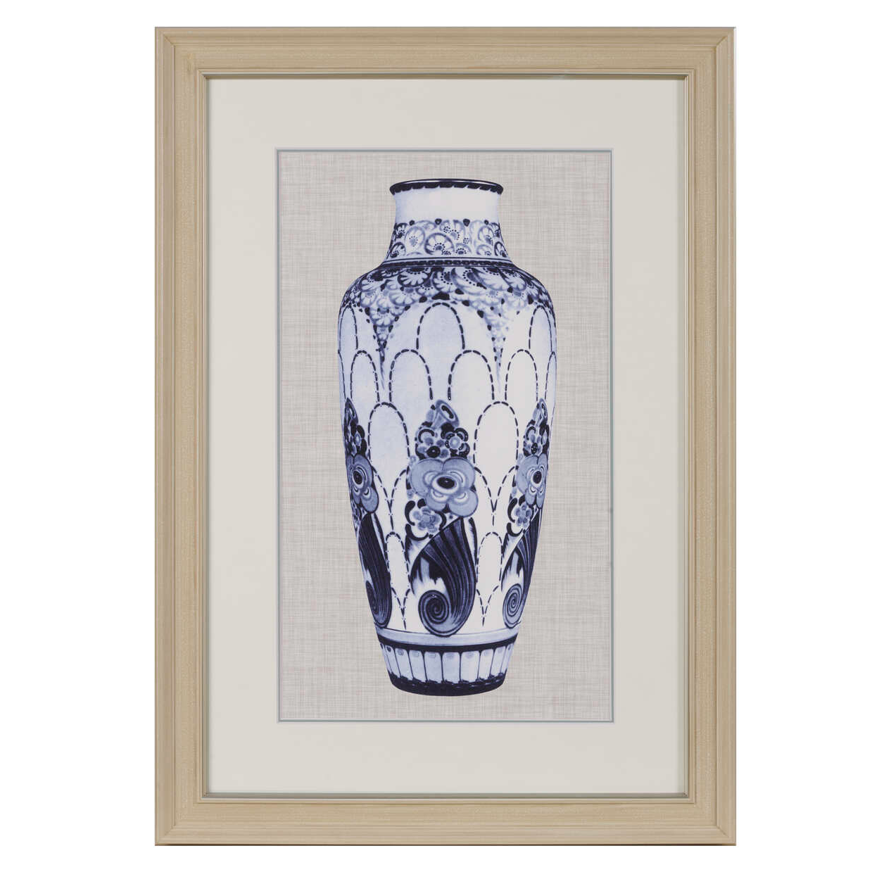 【装饰画】A.R.T. 蓝白色花瓶装饰画-A/B/C/D 微瑕 不支持退换