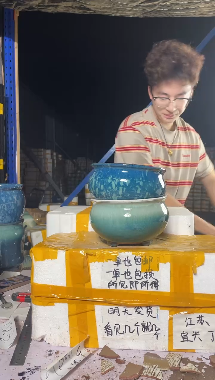 紫砂花盆紫砂花盆宜兴紫砂粗陶