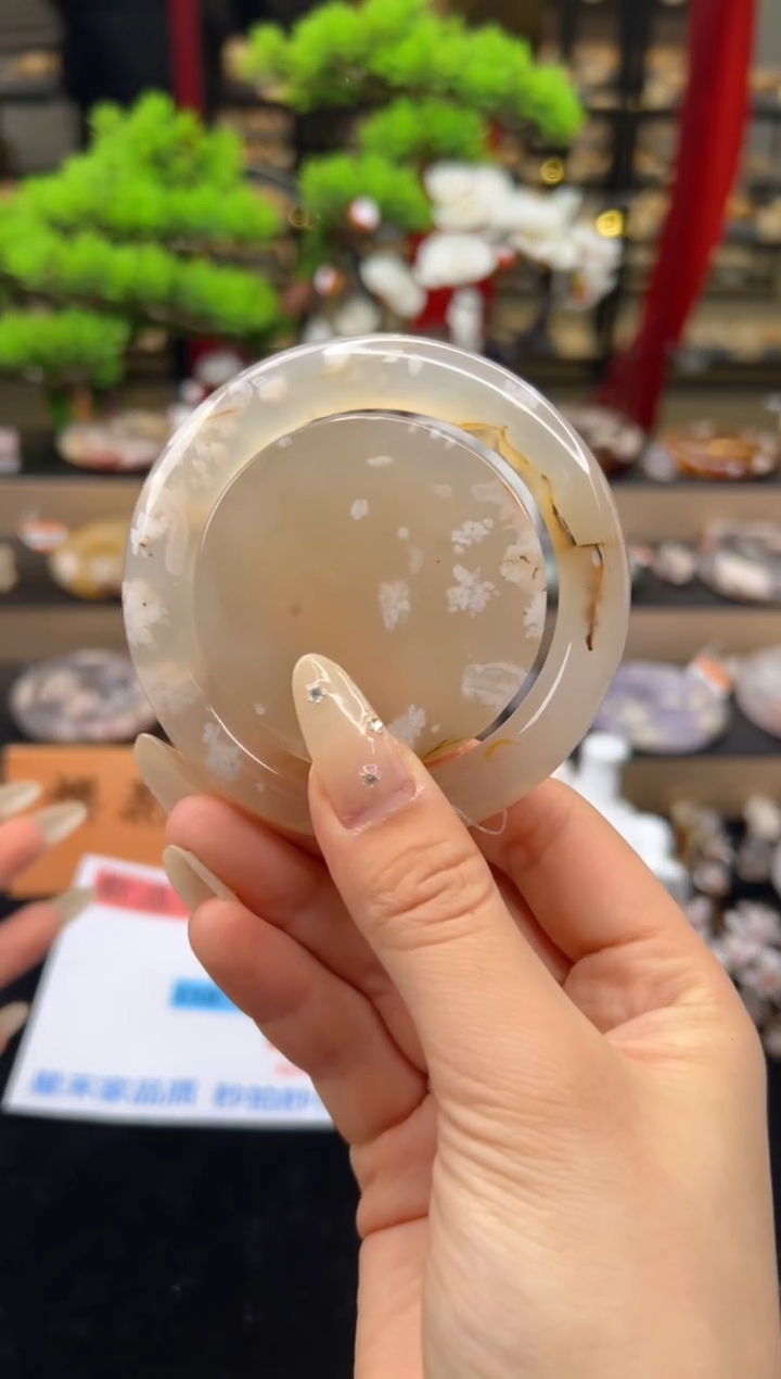 【闪购商品】石英质玉未镶嵌手镯55圈口（赠送镯心）21711