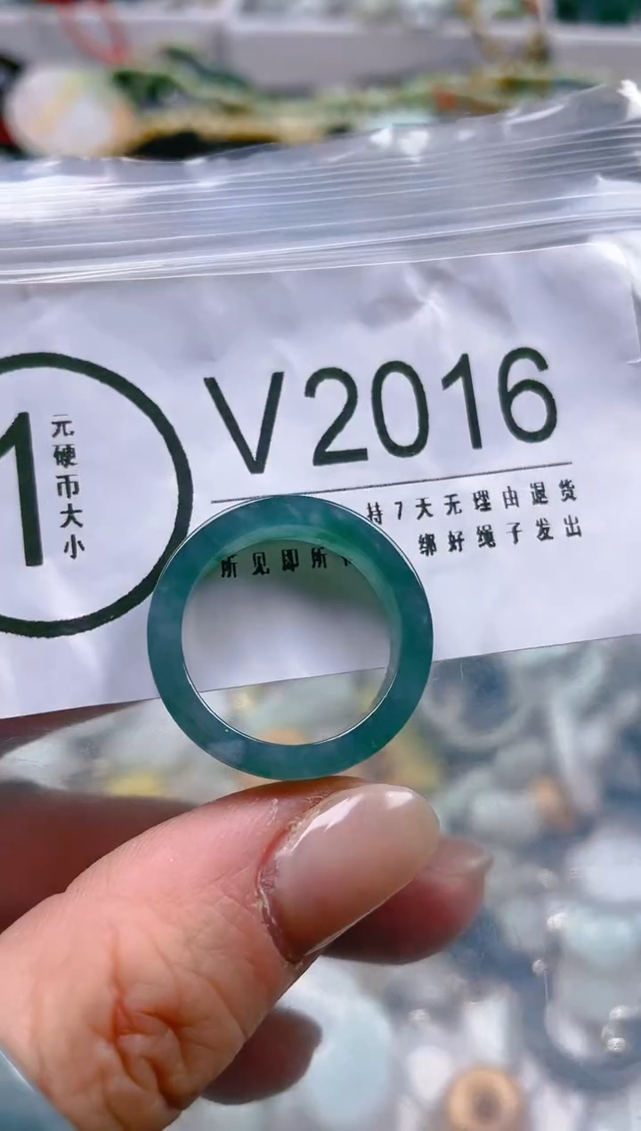 【闪购商品】翡翠颈饰未镶嵌19/V/翡翠A货一图一物