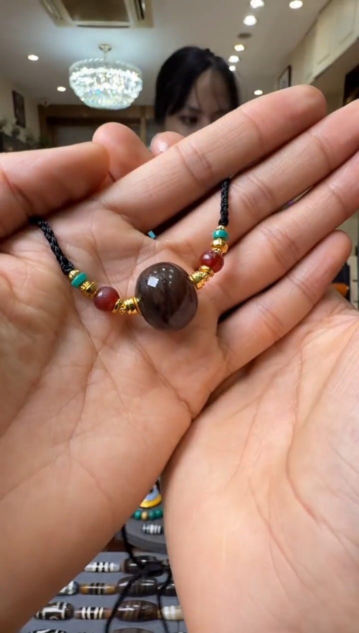 【闪购商品】玛瑙/玉髓珠宝半成品未镶嵌玛瑙珠项链