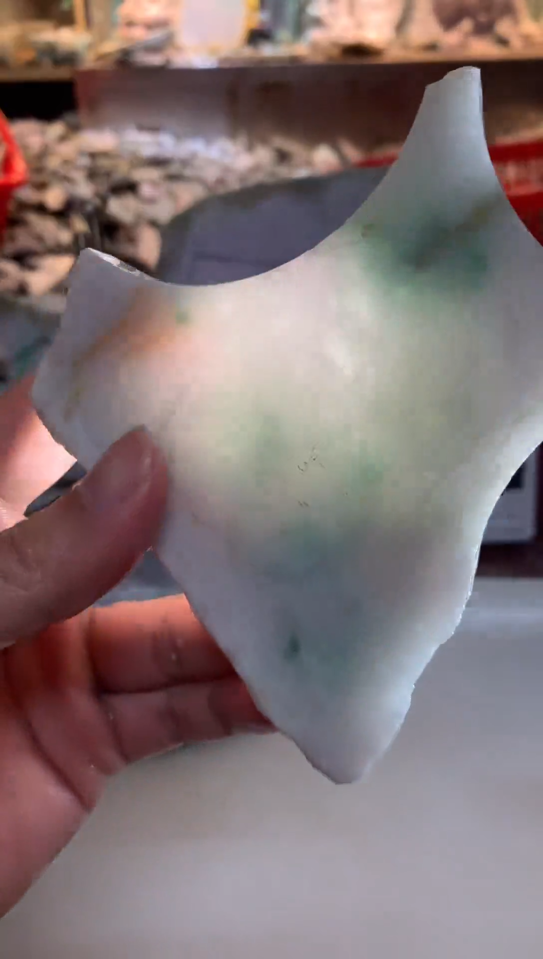 裸石翡翠0朗0翡翠珠宝618