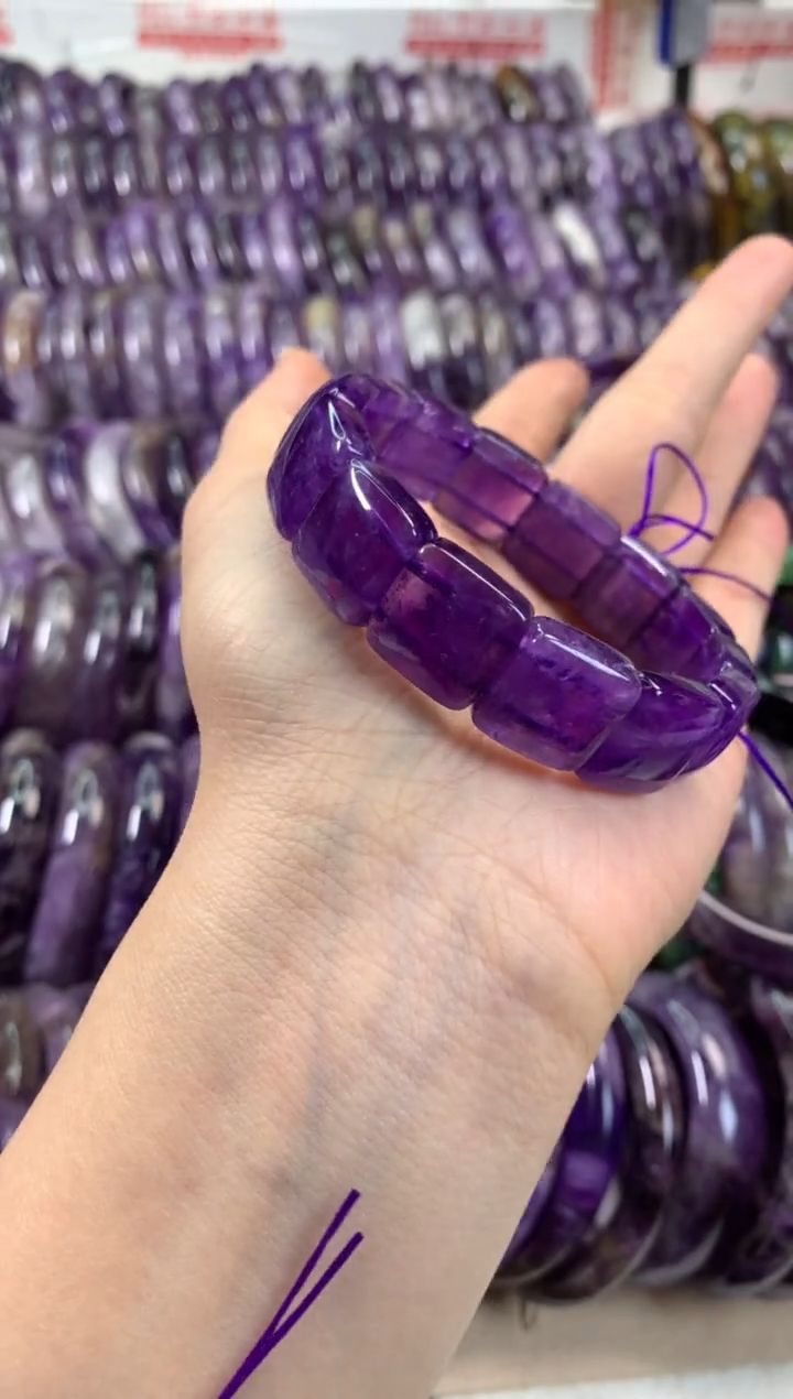 【闪购商品】水晶水晶未镶嵌手牌（多样性·）（正方形）