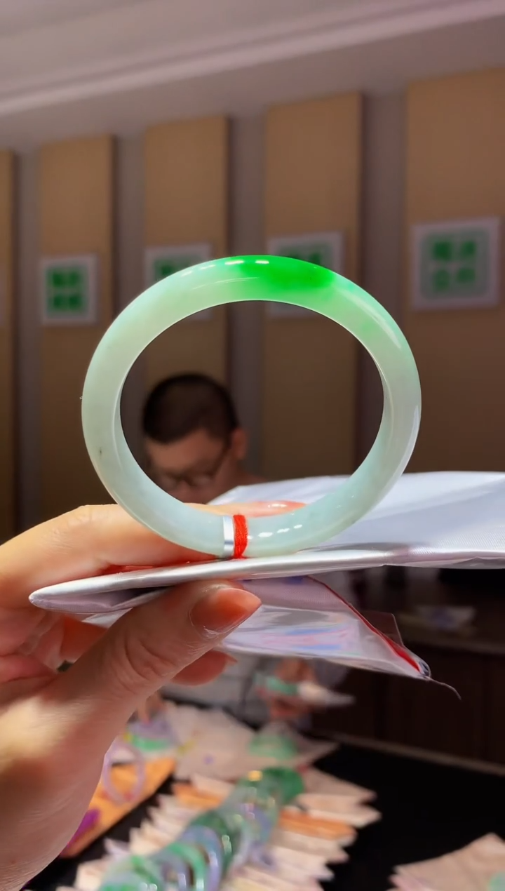 未镶嵌手镯翡翠- C103圈口55.3