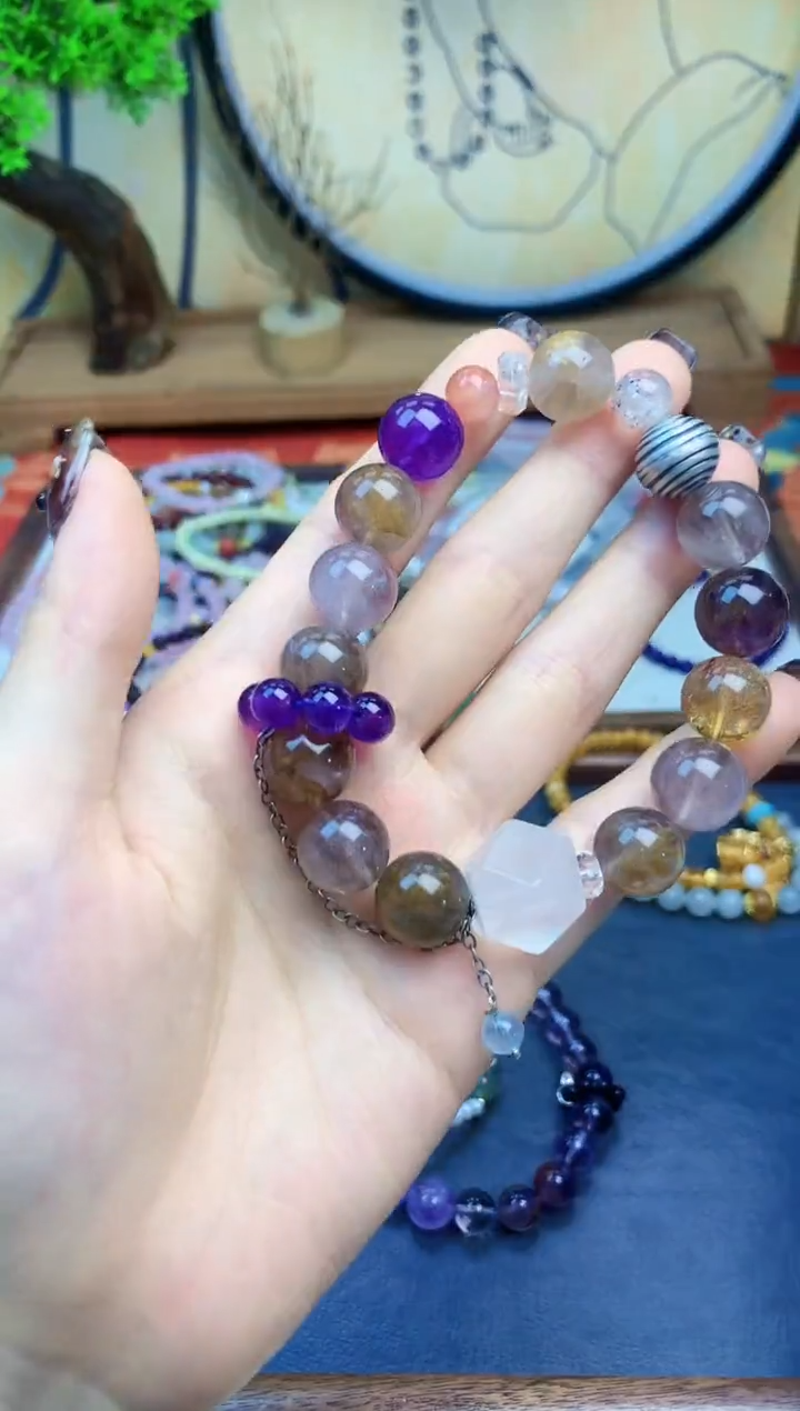 【闪购商品】紫晶手链未镶嵌269手串