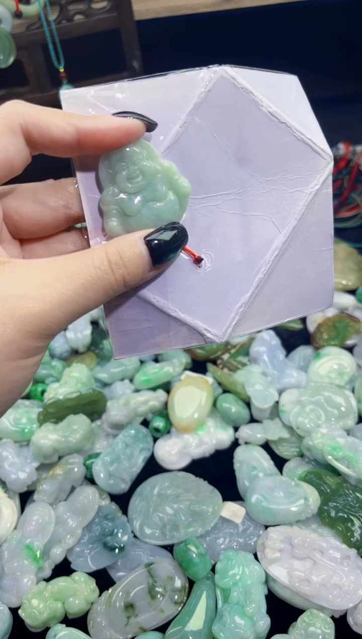 吊坠(不含链)未镶嵌翡翠天然翡翠吊坠A货