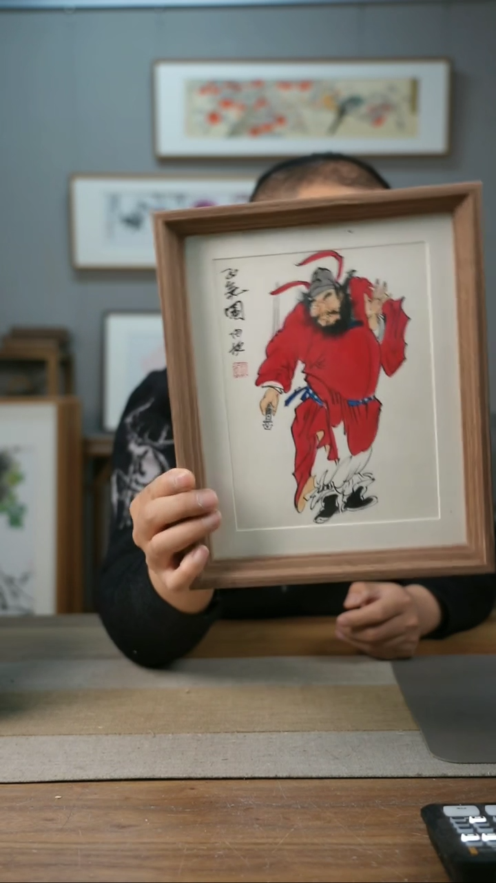 【闪购商品】书法协会会员老师带框作品-手书/绘同款作品