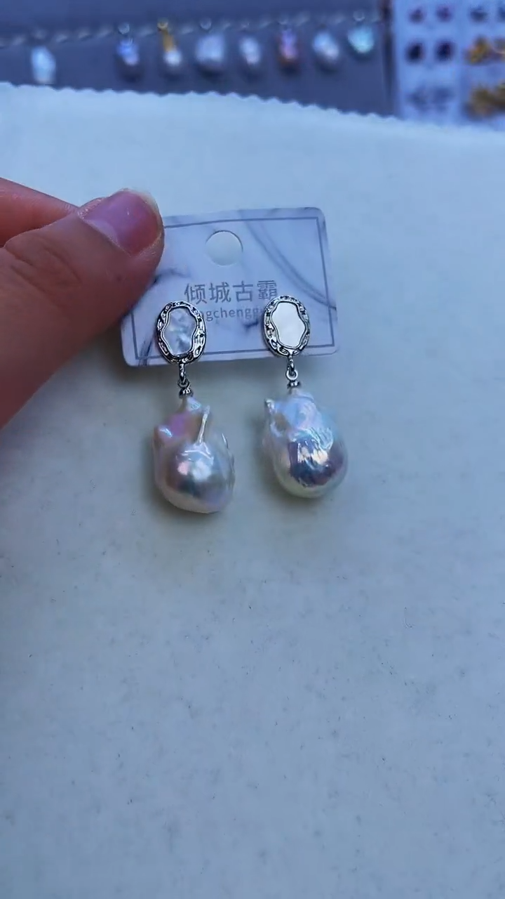 【闪购商品】未镶嵌淡水珍珠耳饰135