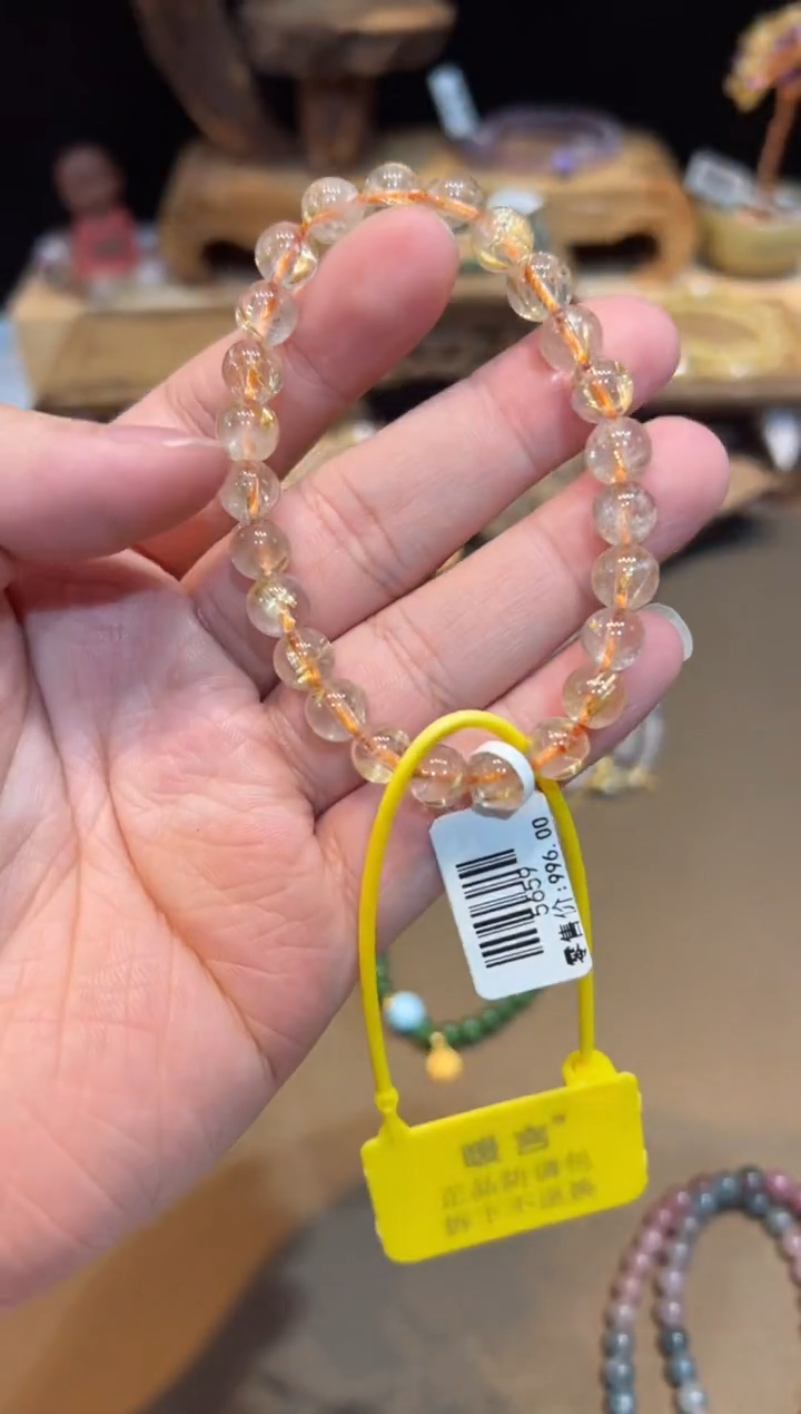 水晶手链未镶嵌手饰@@5659