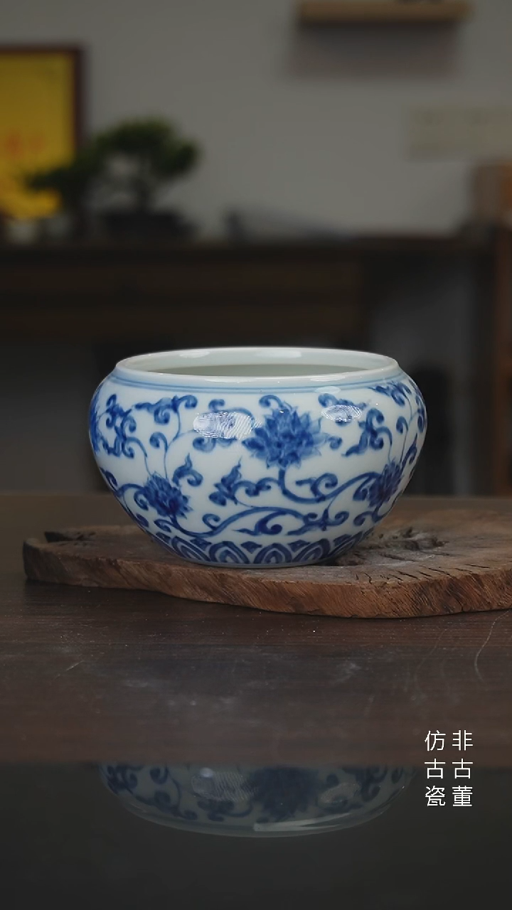 景德镇手工手绘陶瓷微瑕