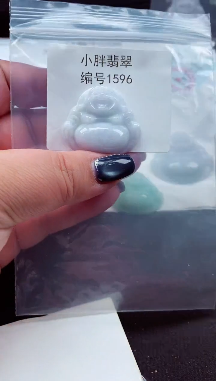 颈饰未镶嵌翡翠缅甸天然A货翡翠1596