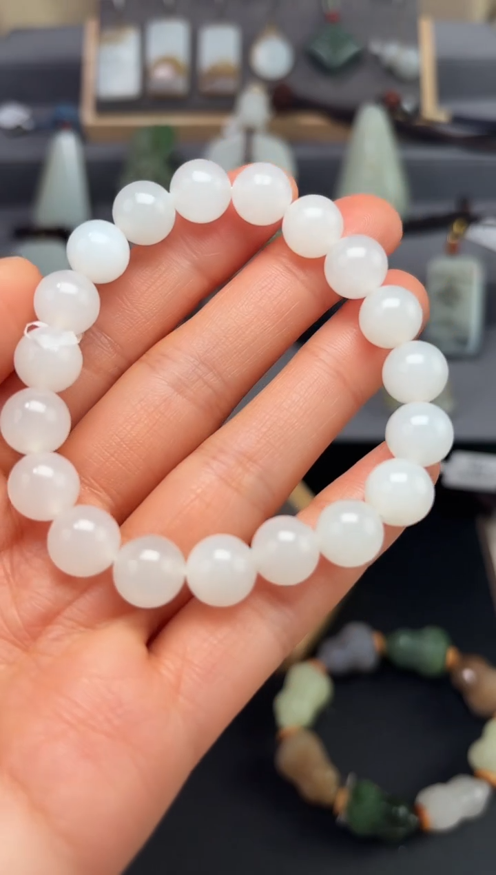 【闪购商品】和田玉手串未镶嵌和田玉手串