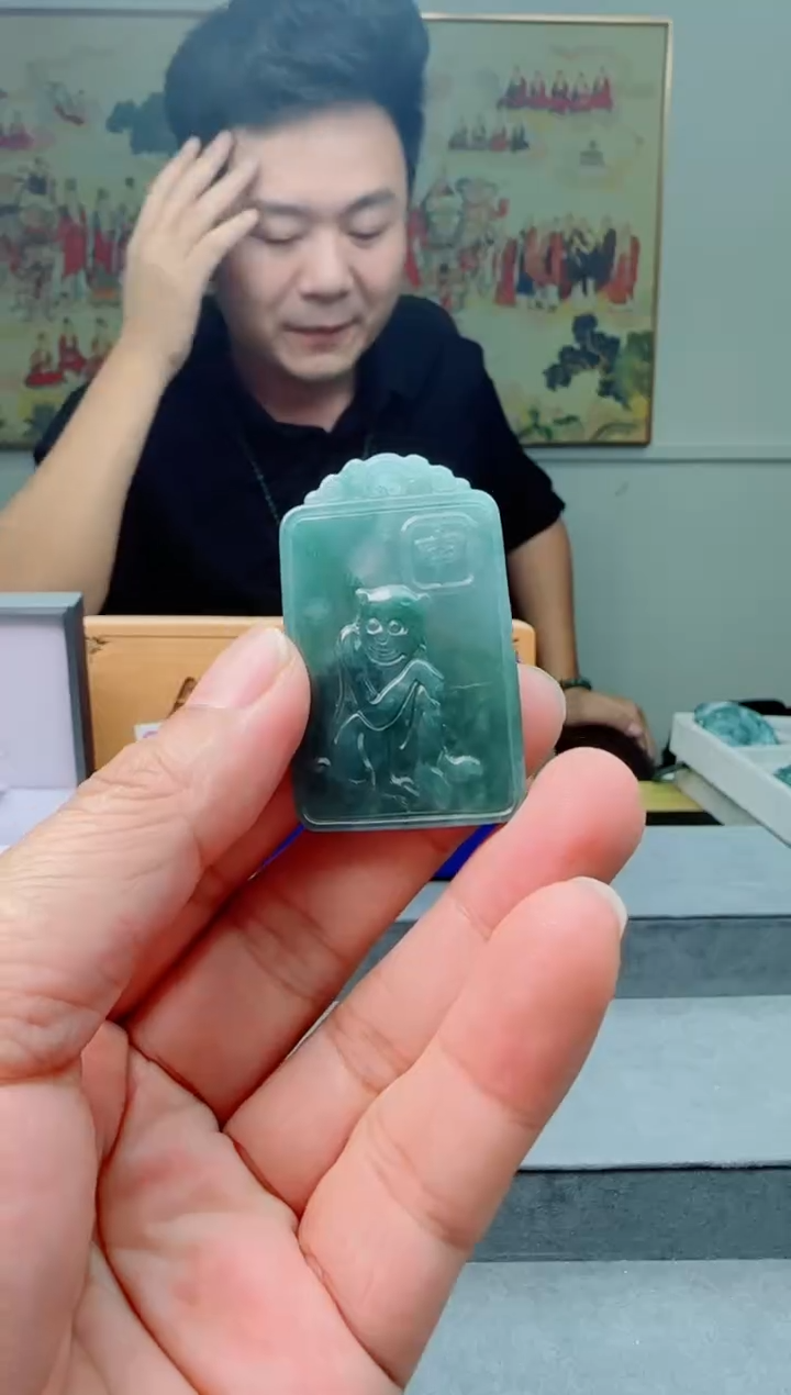【闪购商品】翡翠颈饰未镶嵌猴
