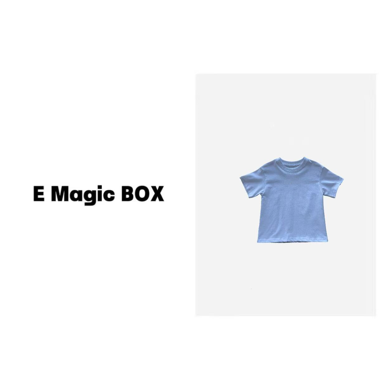 亿洋童装定制”高奢经典"儿童夏季限量款短袖C6012