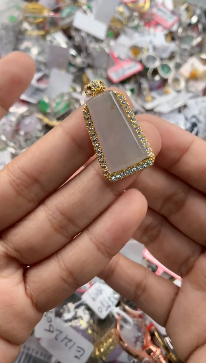 银S925镶嵌戒指翡翠3333----3