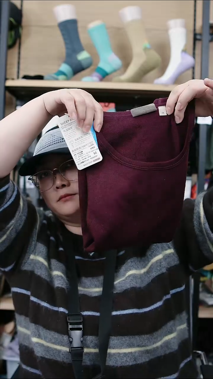 九*直播款女紫色M套装