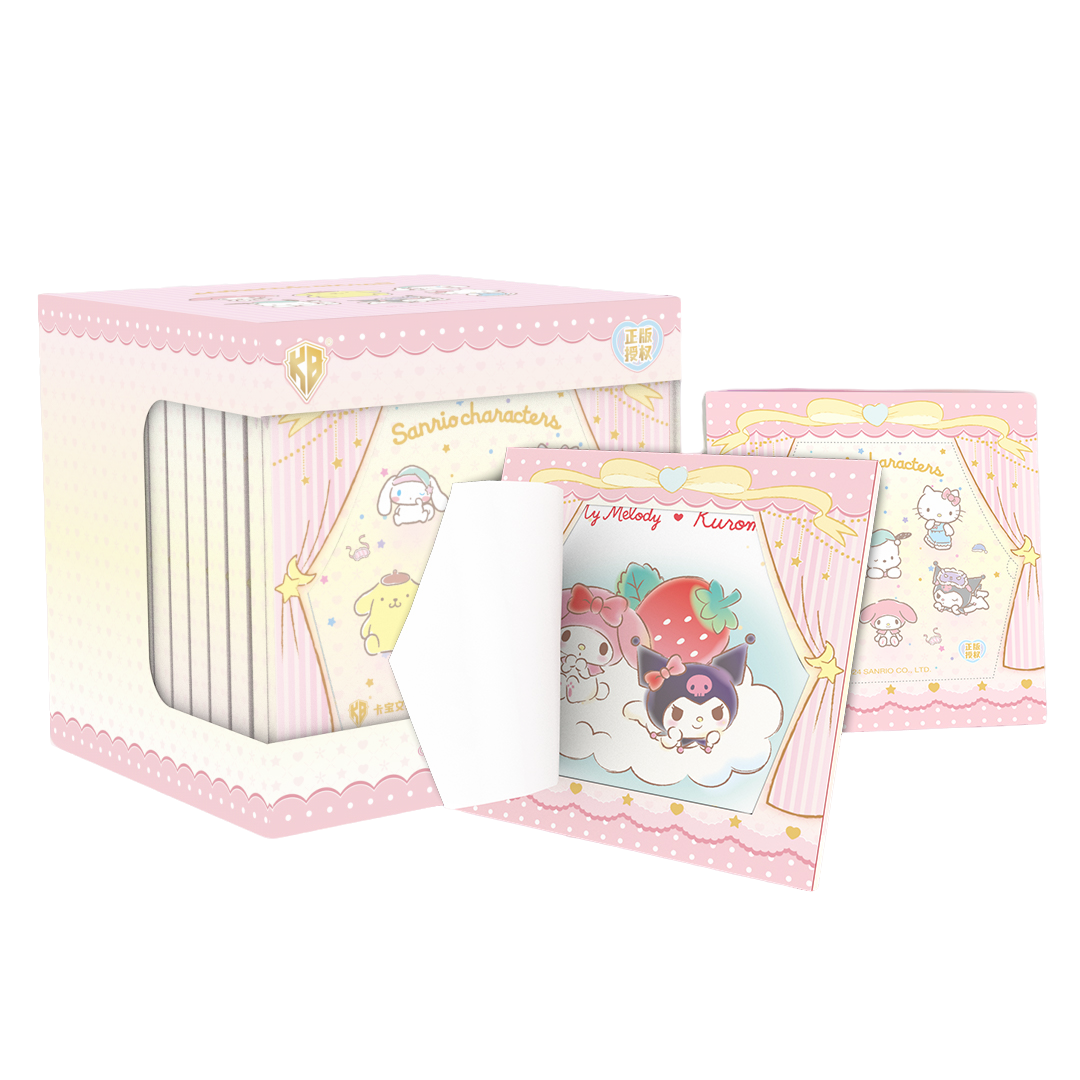 【拆卡】【三丽鸥家族·珍藏色纸】收藏卡牌盲盒 W