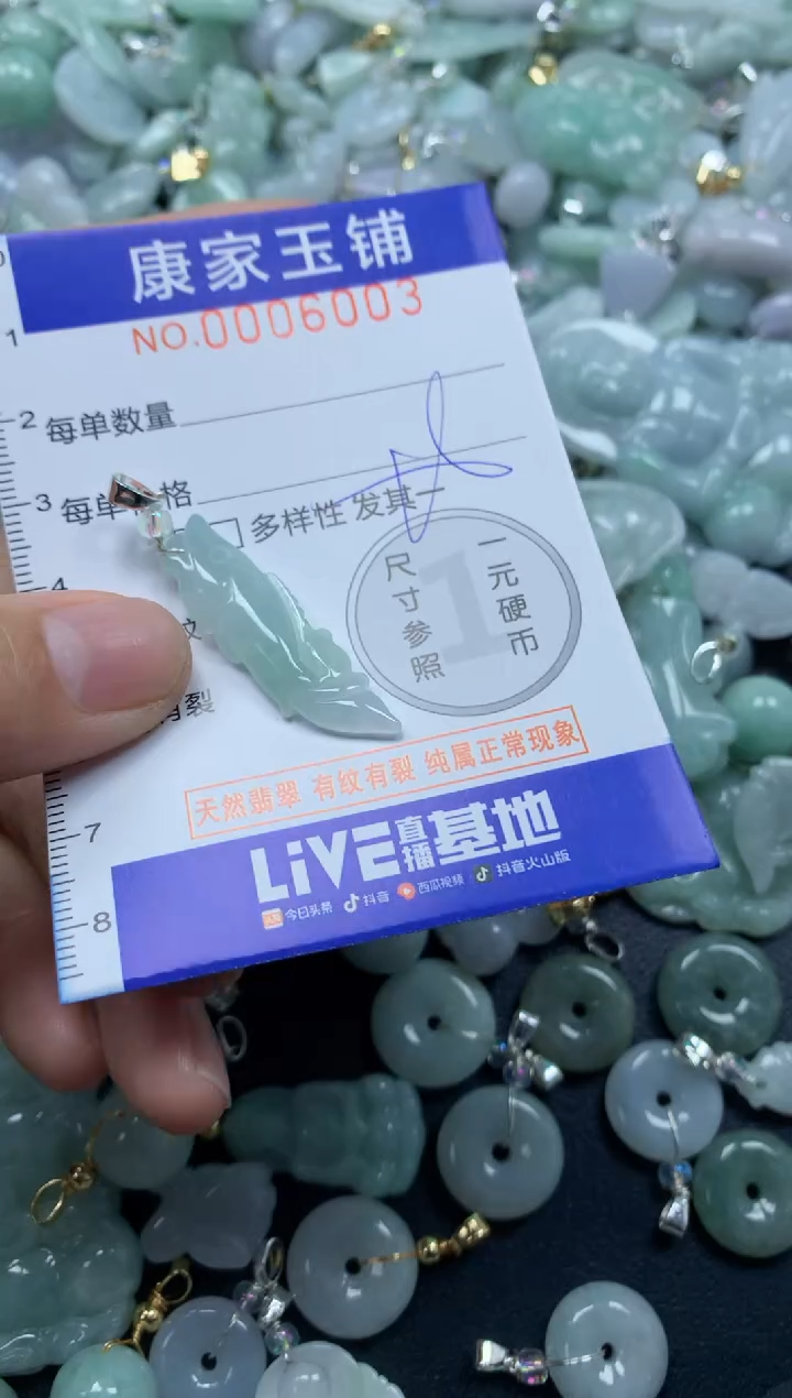 颈饰未镶嵌翡翠6003