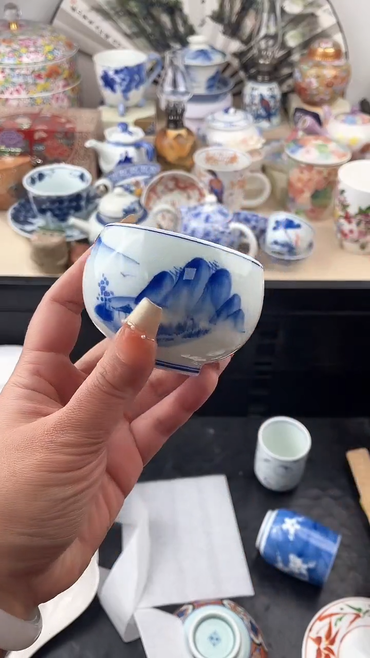 【闪购商品】瓷片主人杯，看清尺寸品相再拍