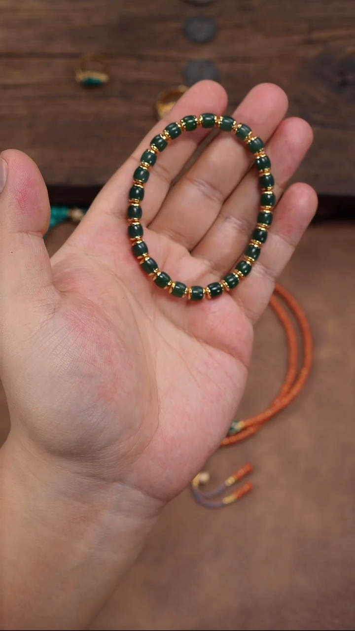 手串未镶嵌和田玉和田玉手串