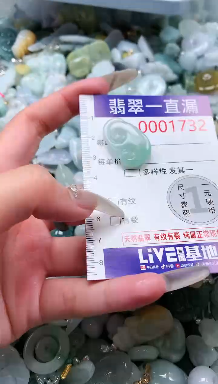 【闪购商品】翡翠吊坠(不含链)未镶嵌1732