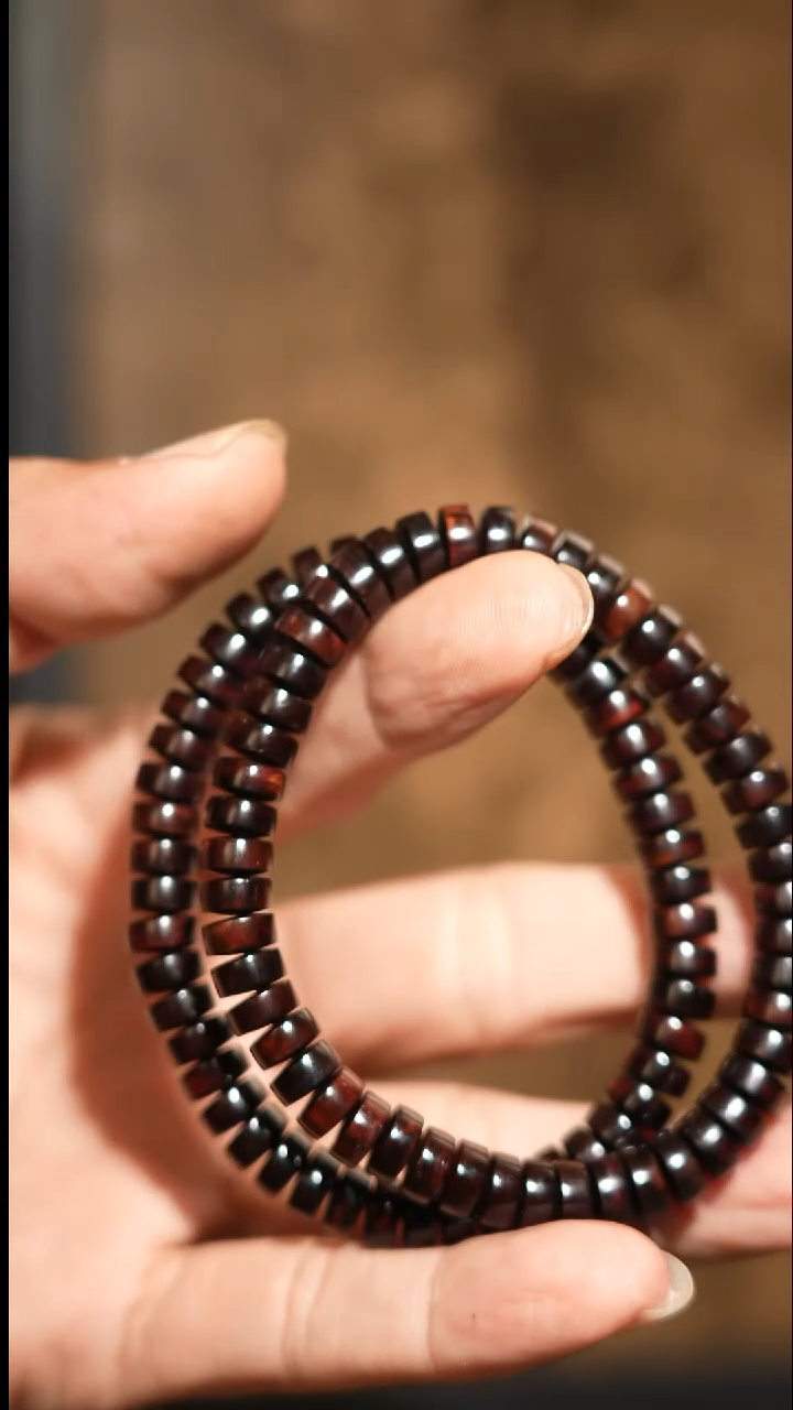 手串/手链黄花梨/降香黄檀海南黄花梨8mm药片单圈 多样性发一