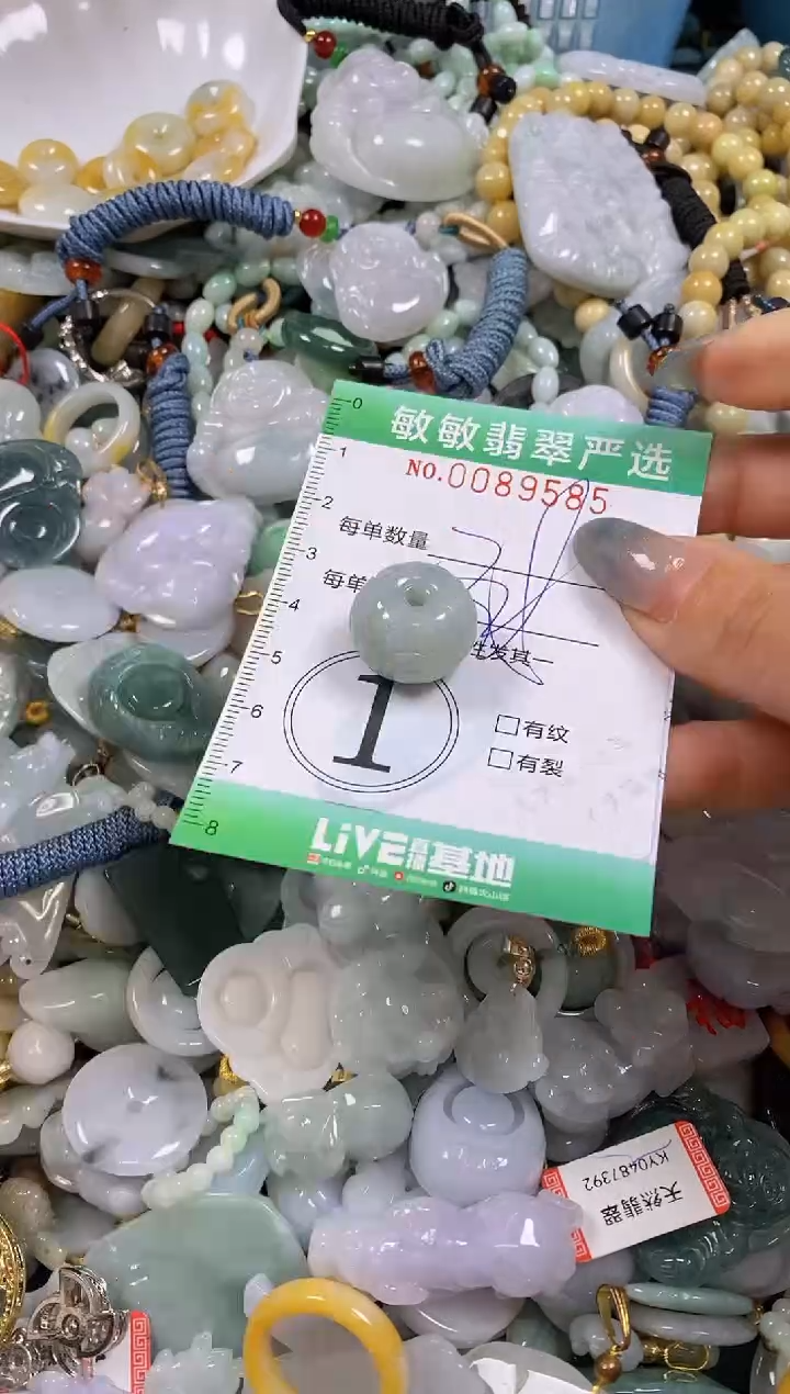 【闪购商品】翡翠颈饰未镶嵌闪购0089585