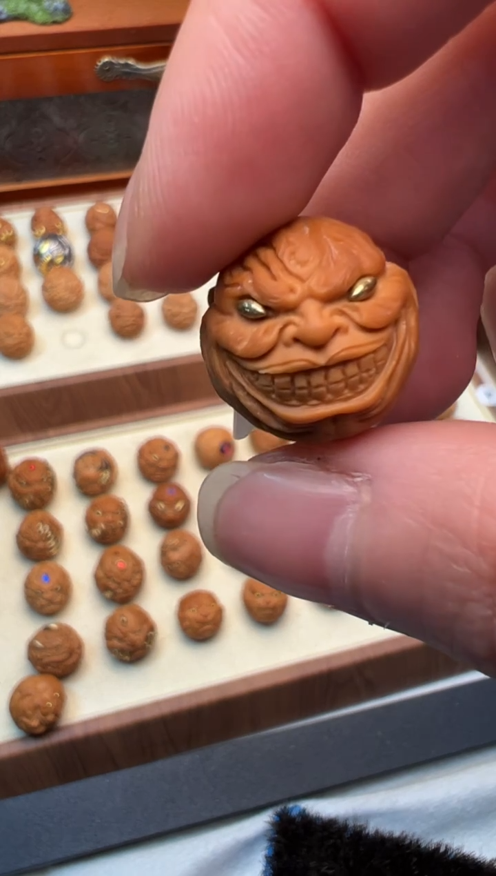 吊坠猴头核桃周*亿暗魅 手修 27