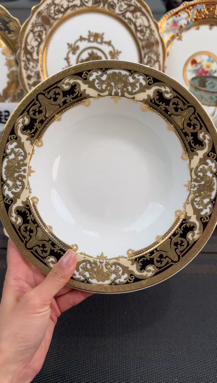 【闪购商品】瓷片8.5英寸草帽盘福利款 2个