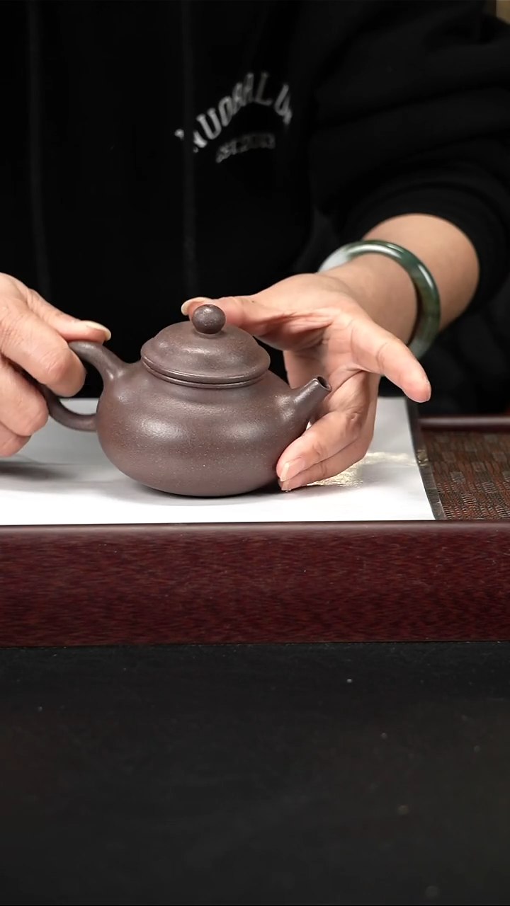 茶壶紫砂lzx全砂天青 容天