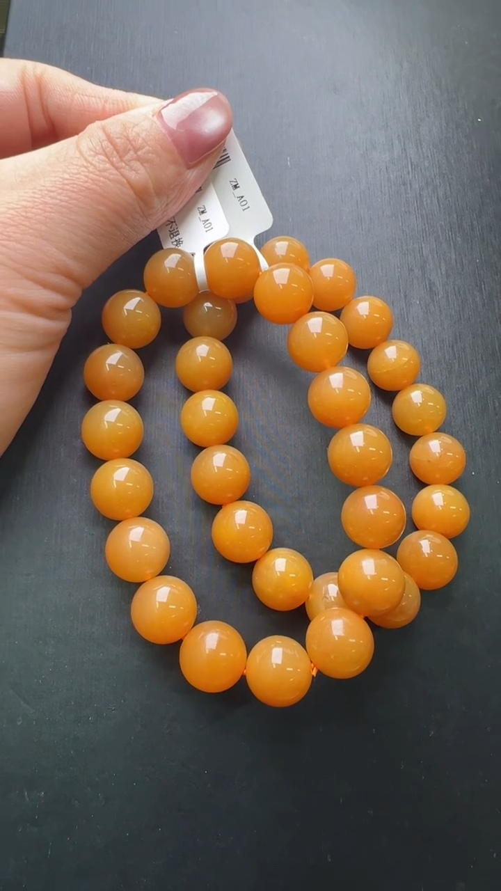 【闪购商品】水晶手串未镶嵌黄兔毛手串12m+多样性发一M38026