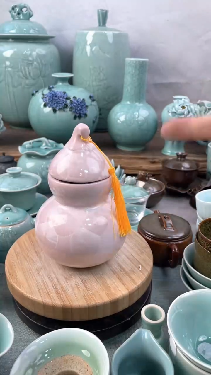 【闪购商品】特价 微瑕 慧仙青瓷