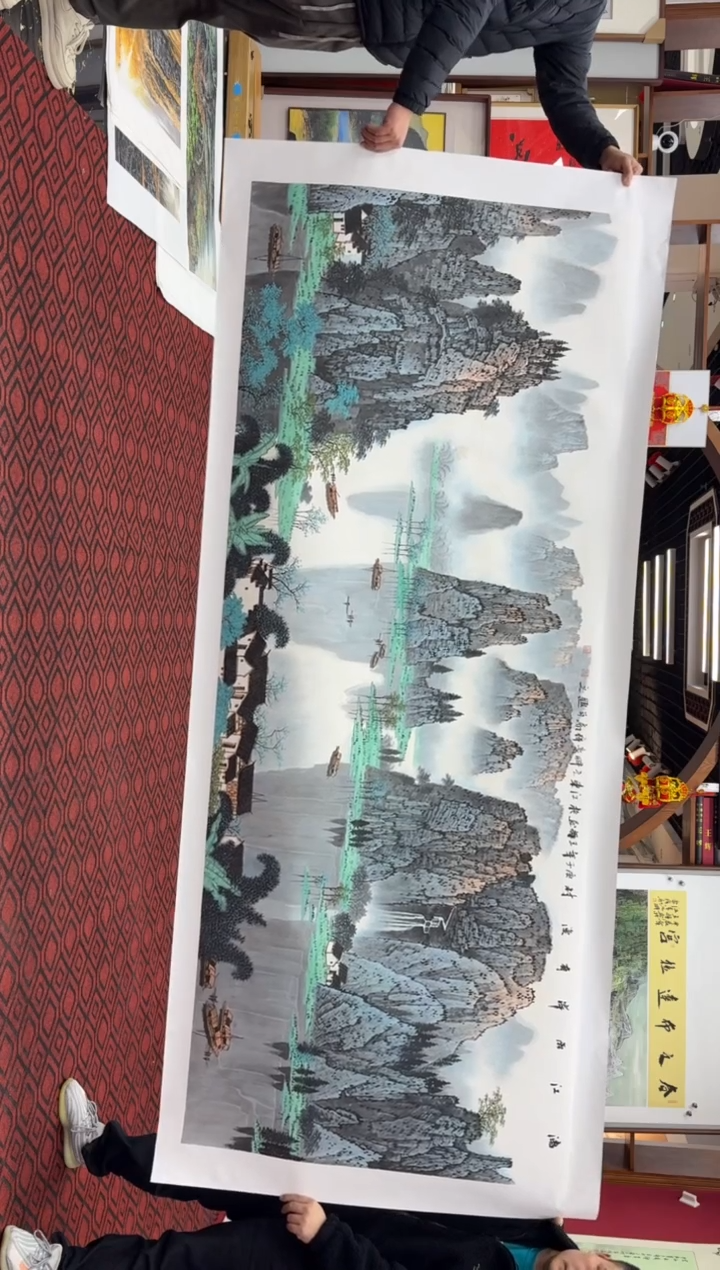 【闪购商品】国画国画绘画山水花鸟