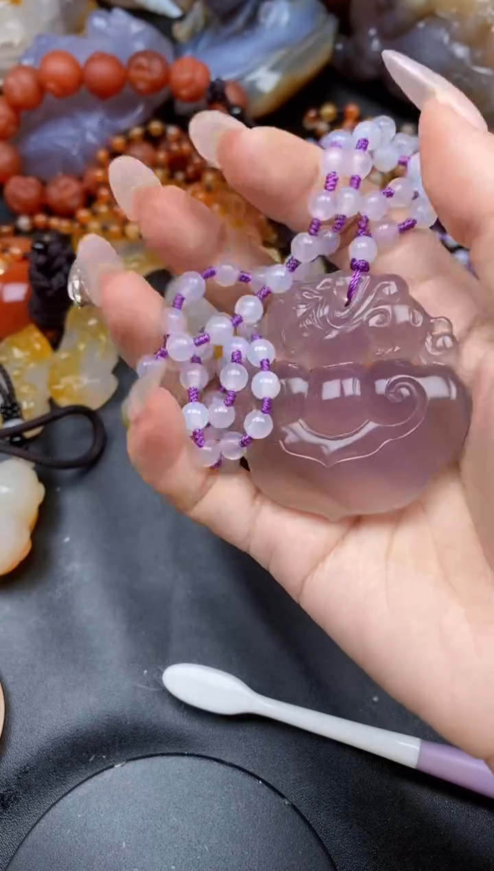 【闪购商品】玛瑙/玉髓颈饰未镶嵌LL