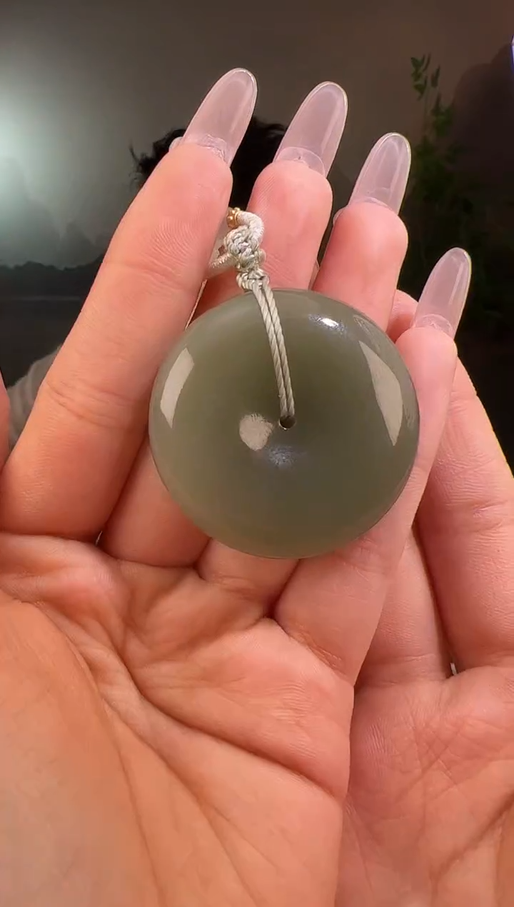 【闪购商品】和田玉颈饰未镶嵌扣 无1