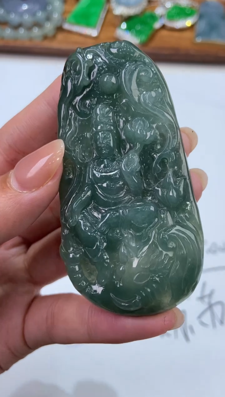 【闪购商品】翡翠未镶嵌颈饰2206821