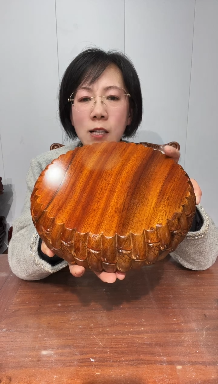 木?****?瑕疵处理老花节节高升23*26*8金瓜