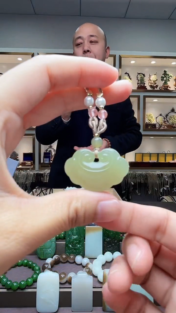 【闪购商品】和田玉挂件未镶嵌苏