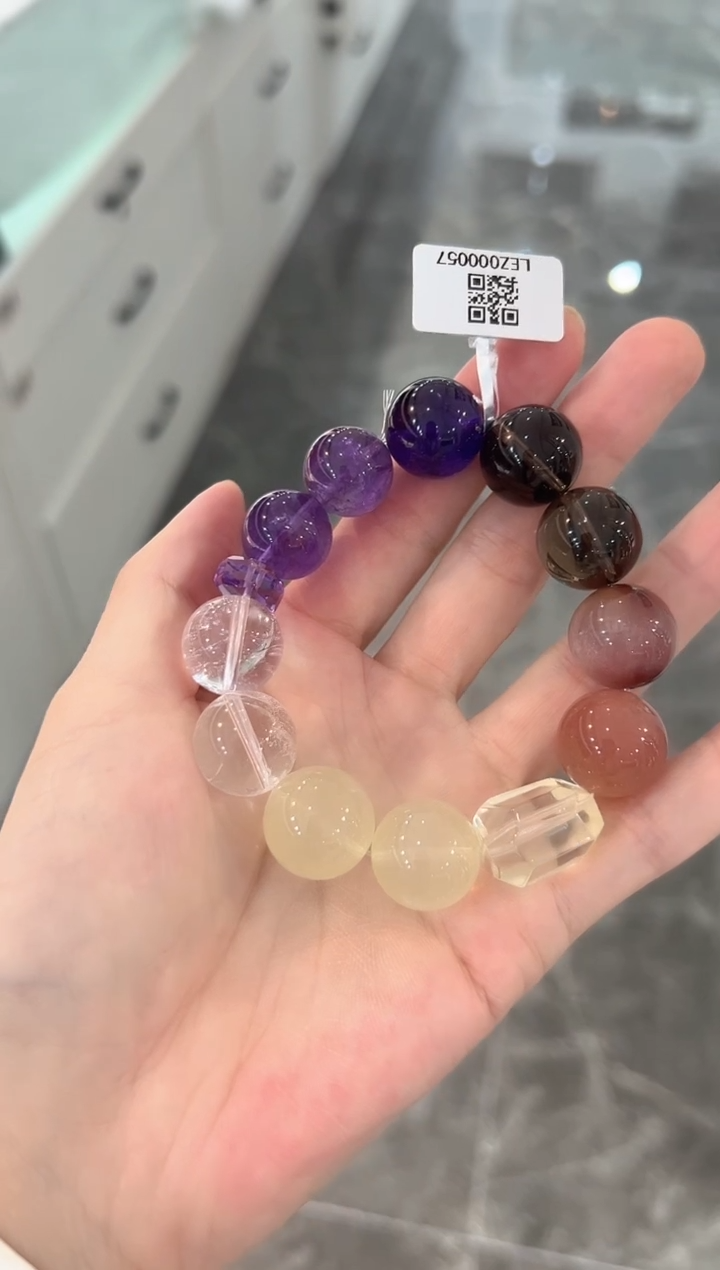 未镶嵌手串水晶手串