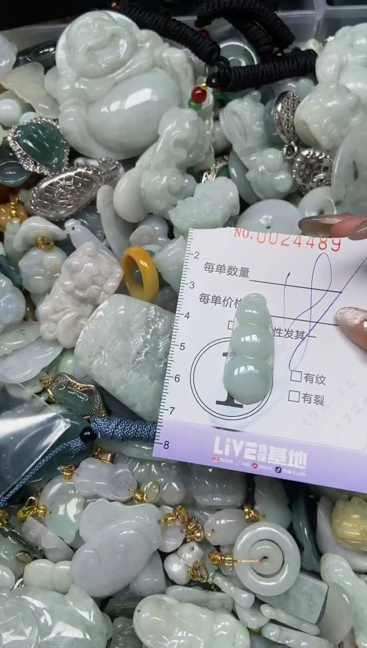 【闪购商品】翡翠颈饰未镶嵌闪购0024489