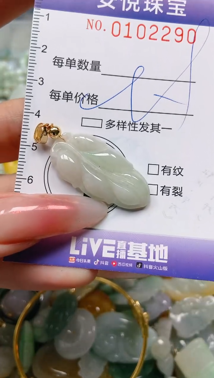 【闪购商品】翡翠颈饰未镶嵌闪购0102290